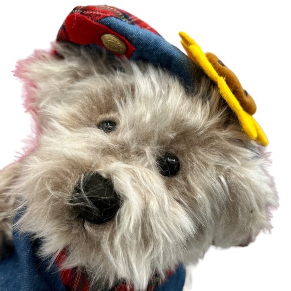 The Brass Button Bear Blossom Bear of Wealth Collection Stuffed Plush Pickford B - Picture 1 of 11